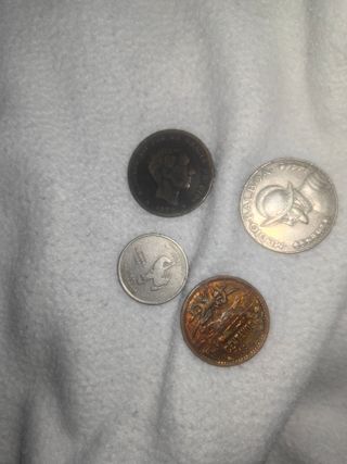 Lote de 4 monete antiche