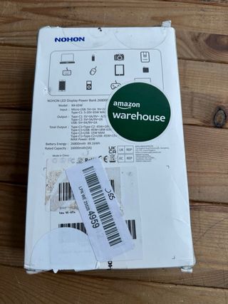 Batteria esterna NOHON 65W 26800mAh