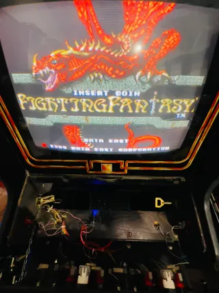 Placa Jamma Fighting Fantasy Data East