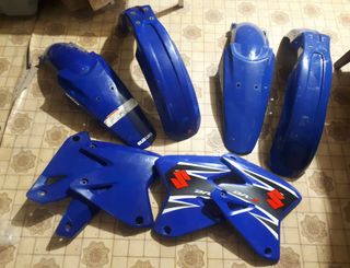 Kit azul depósito y plásticos suzuki drz