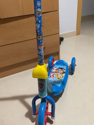 Patinete Patrulla Canina 3 Ruedas