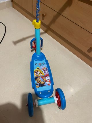 Patinete Patrulla Canina 3 Ruedas