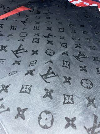Sudadera Louis Vuitton Monogram Negra