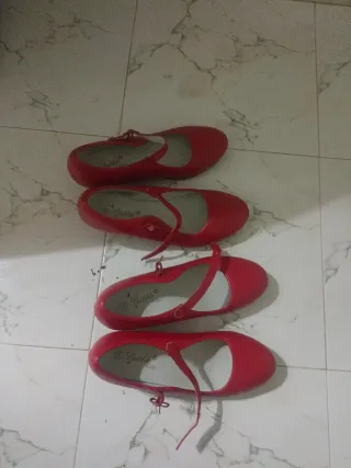 2 Pares Zapatos Niña Talla 34 y 35