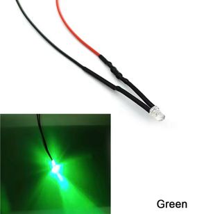 Lote 5 LEDs Efecto Llama 5mm belenismo, maquetas