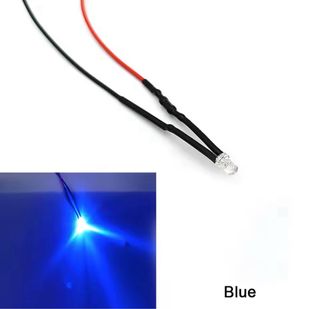 Lote 5 LEDs Efecto Llama 5mm belenismo, maquetas