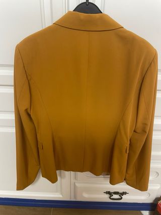 Chaqueta de traje amarilla LFT Talla S