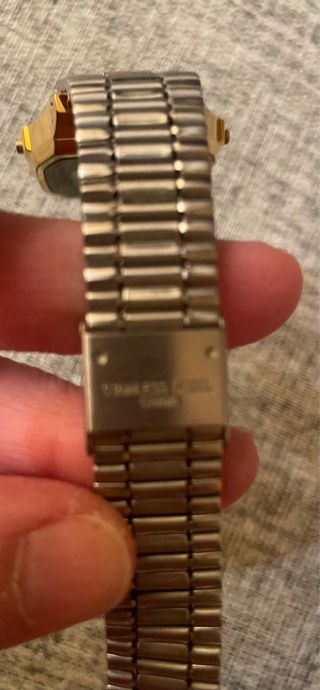 Reloj Casio Dorado Digital Electro Luminescence