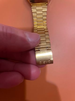 Reloj Casio Dorado Digital Electro Luminescence