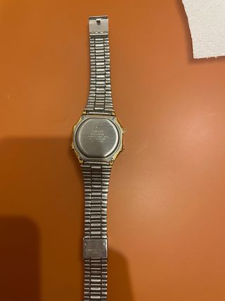 Reloj Casio Dorado Digital Electro Luminescence