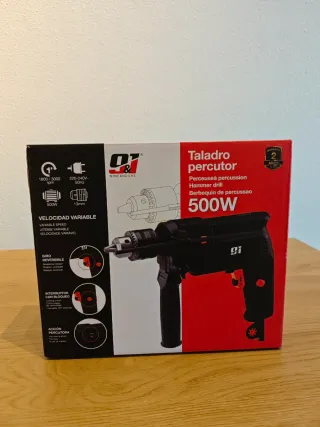 Taladro percutor 500W nuevo