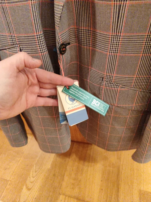 Americana El Ganso Hombre Talla 48 Sin Estrenar