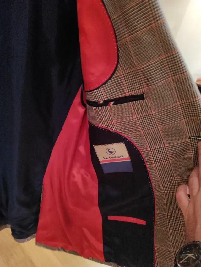 Americana El Ganso Hombre Talla 48 Sin Estrenar