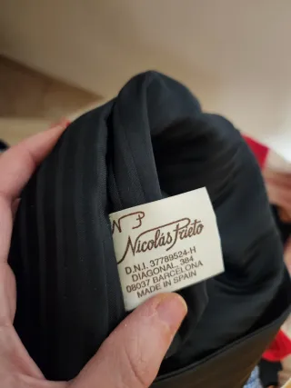 Falda de tubo piel cintura alta