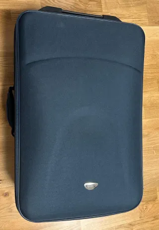 Maleta de viaje azul