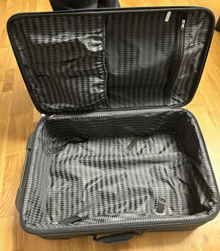 Maleta de viaje azul