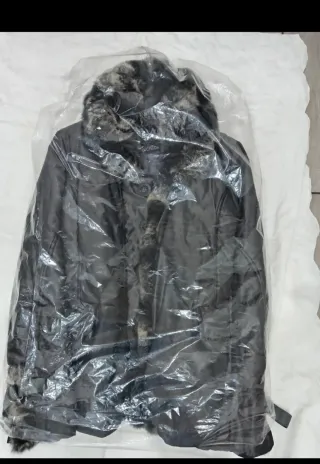 Cappotto Coconuda con collo in pelliccia