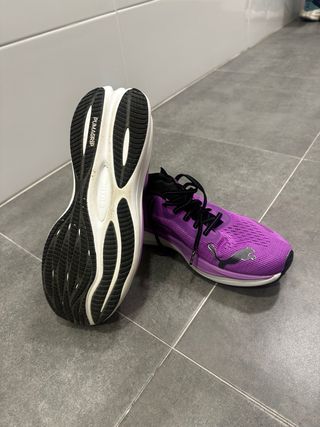 Zapatillas Puma Velocity Ni Morado Mujer