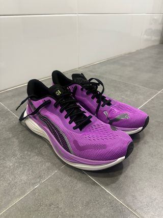Zapatillas Puma Velocity Ni Morado Mujer