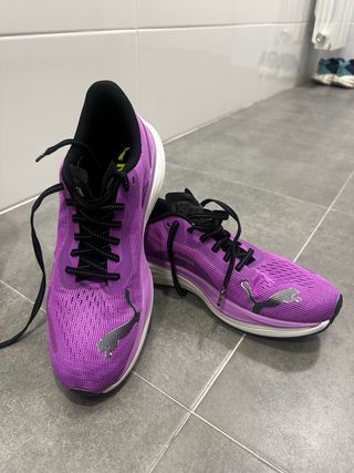 Zapatillas Puma Velocity Ni Morado Mujer