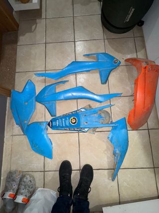 Plástica KTM 250 TPI 2018 Azul