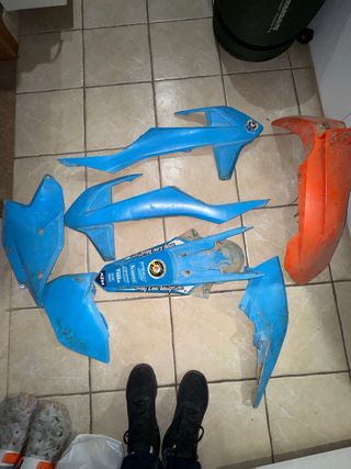 Plástica KTM 250 TPI 2018 Azul