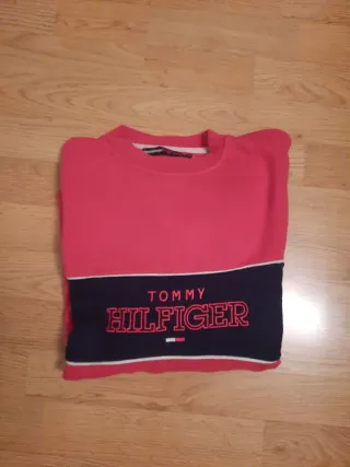 Sudadera Tommy Hilfiger Roja y Azul