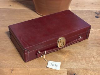 Valigetta beauty case Furla pelle anni 70