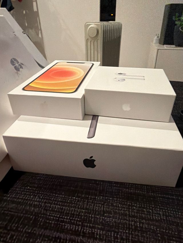 Cajas Apple: iPhone, iPad, AirPods
