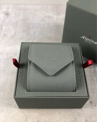 Reloj Alpina Automático Azul y Plateado