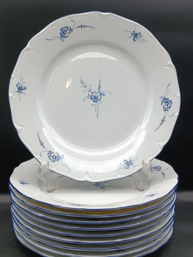 Set platos porcelana Limoges de Sologne