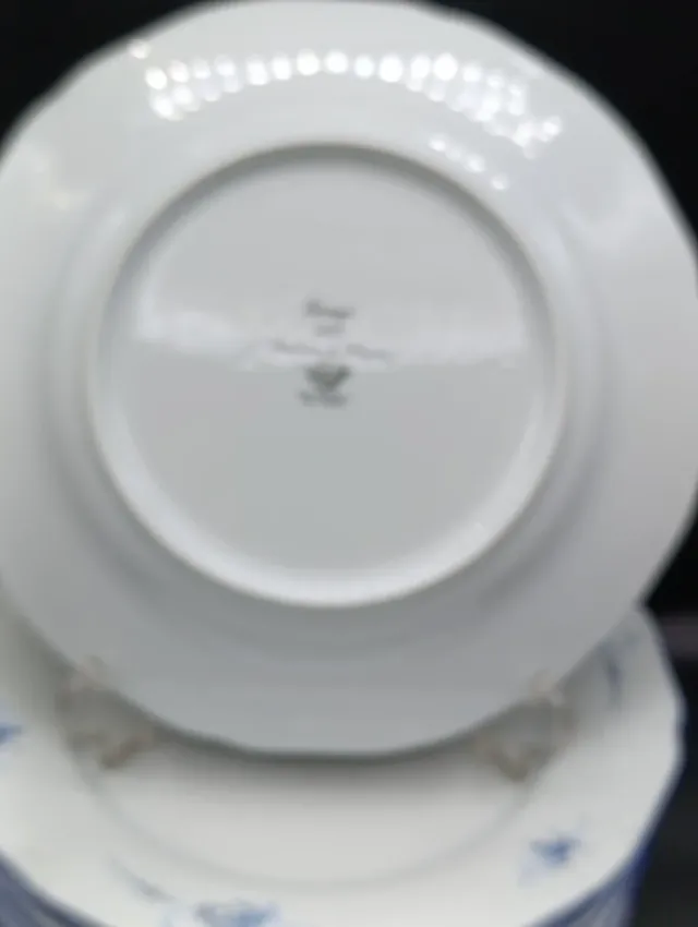 Set platos porcelana Limoges de Sologne