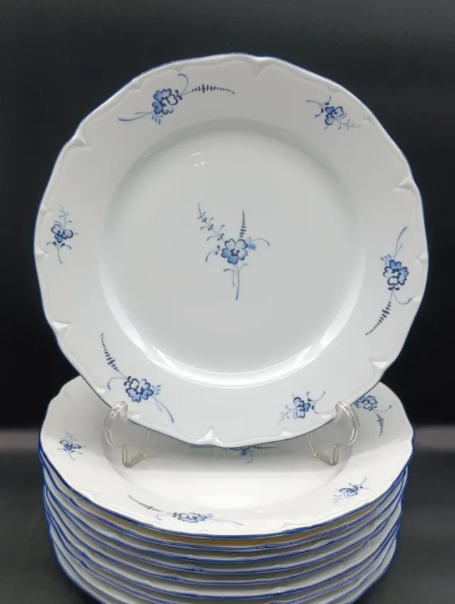 Set platos porcelana Limoges de Sologne