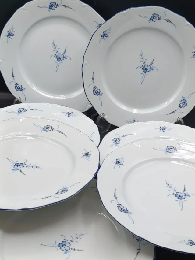 Set platos porcelana Limoges de Sologne