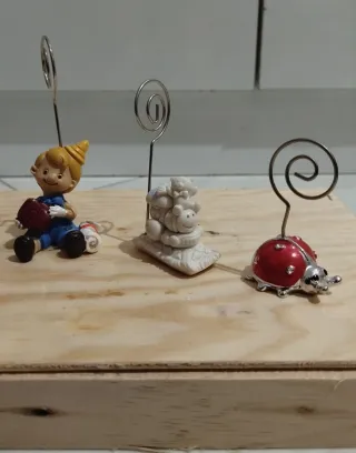 Set portafoto segnaposto