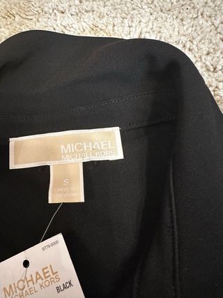 Vestido Michael Kors Negro Nuevo talla S