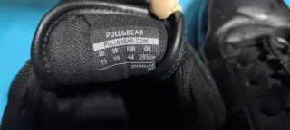 Pull&Bear Bambas Negras Talla 44