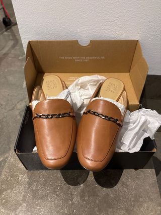 Mocasines Naturalizer Piel Marrón Talla 7 US