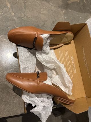 Mocasines Naturalizer Piel Marrón Talla 7 US