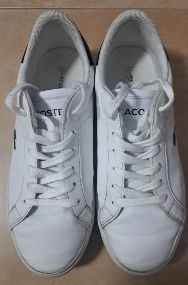 Zapatillas Lacoste Blancas Talla 37
