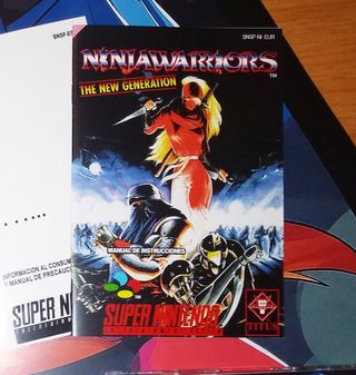 The Ninja Warriors PAL - Super Nintendo - Snes