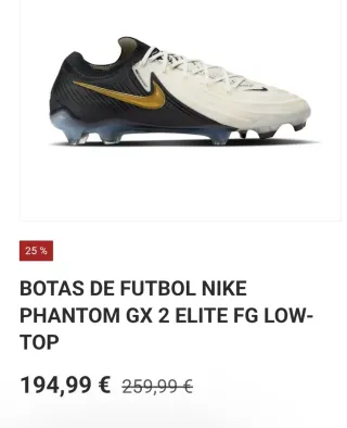 Botas Fútbol Nike Phantom GX 2 Elite FG