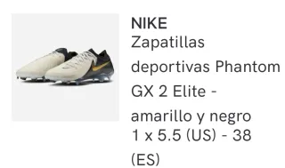 Botas Fútbol Nike Phantom GX 2 Elite FG