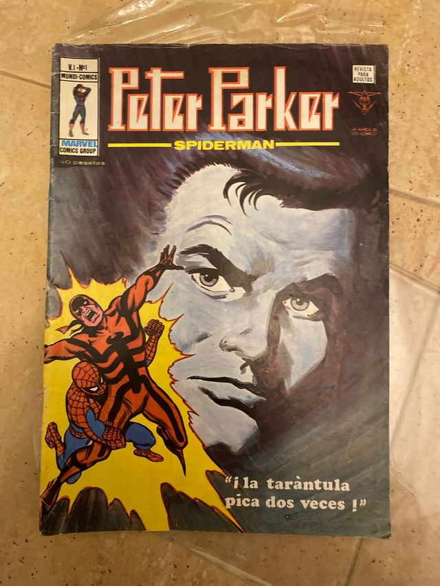 Peter Parker Spiderman 1. Vértice. 1978