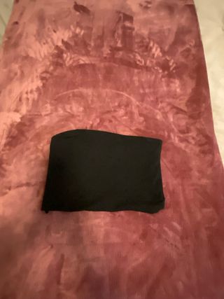 Top fiesta negro mujer