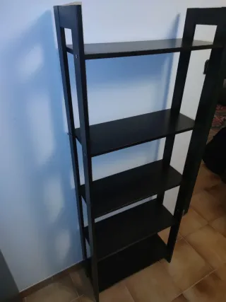 Estantería Escalera Negra