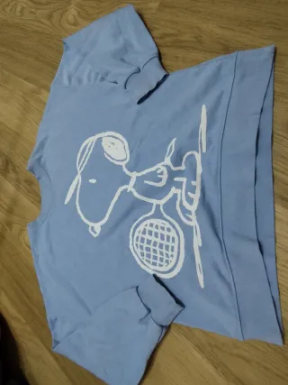 Sudadera Snoopy Tenista Azul