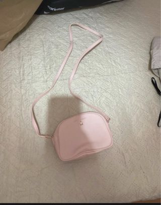 Bolso rosa bandolera