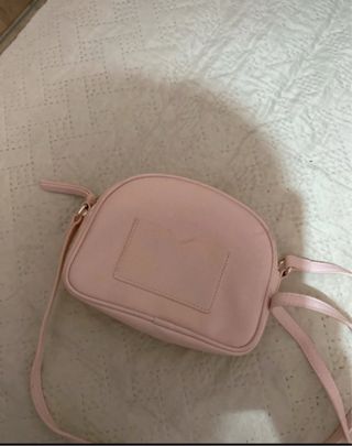 Bolso rosa bandolera
