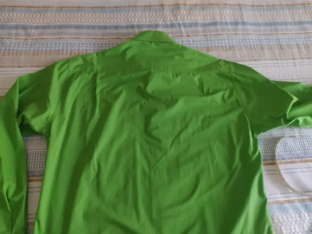 Camisa de vestir verde T.42